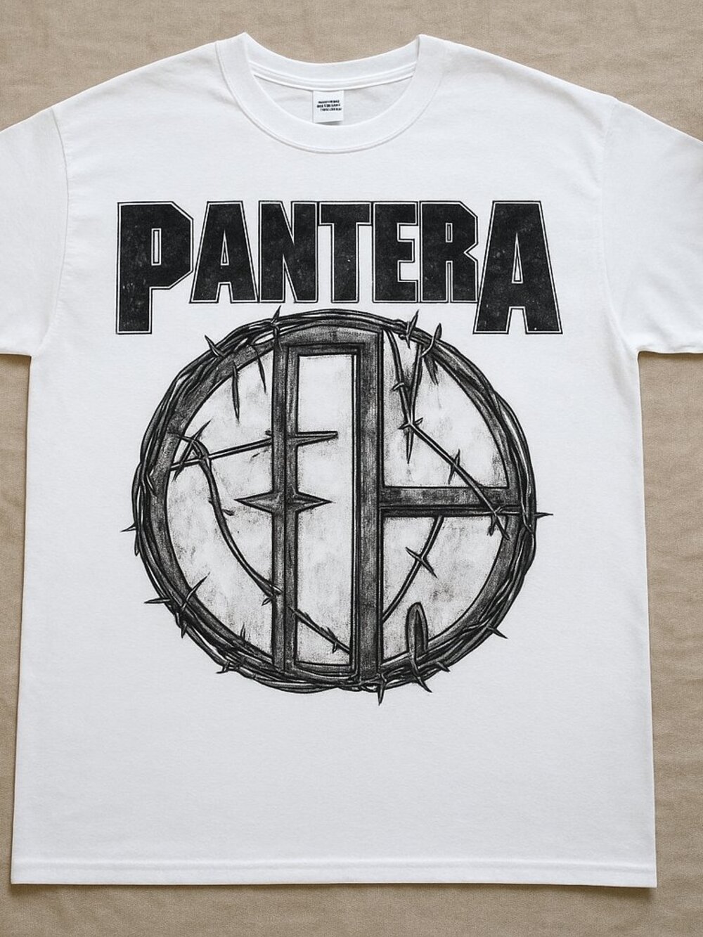Pantera Inspired Graphic T-Shirt – Vintage Rock Streetwear Tee